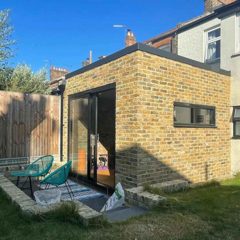 Reclamation London Yellow Stock Brick House Extension