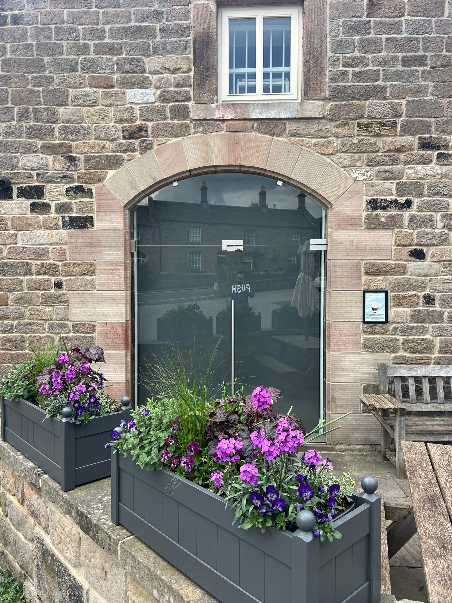 Natural Stone Arch in Hathersage, Derbyshire