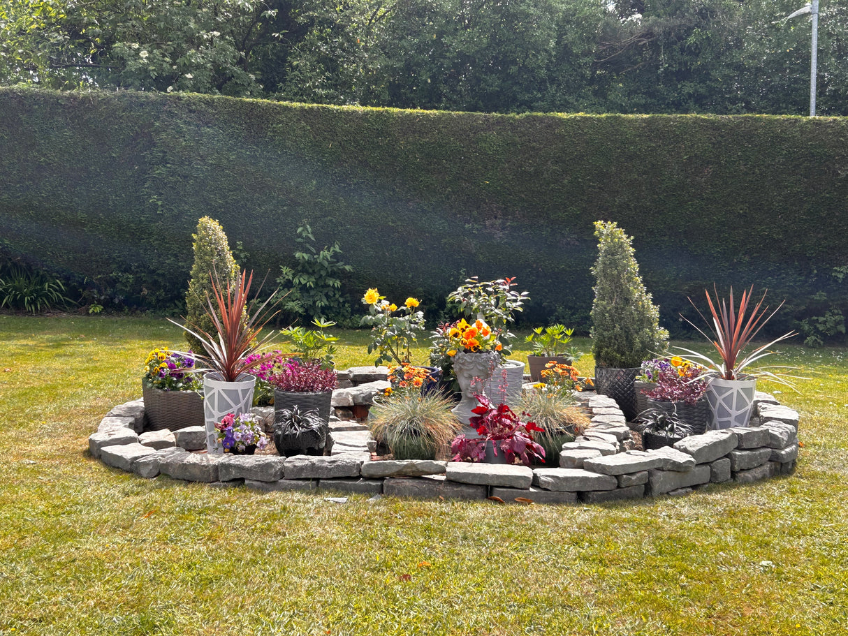 Reclaimed Cobble Split Dry Stone Walling - Per Bag