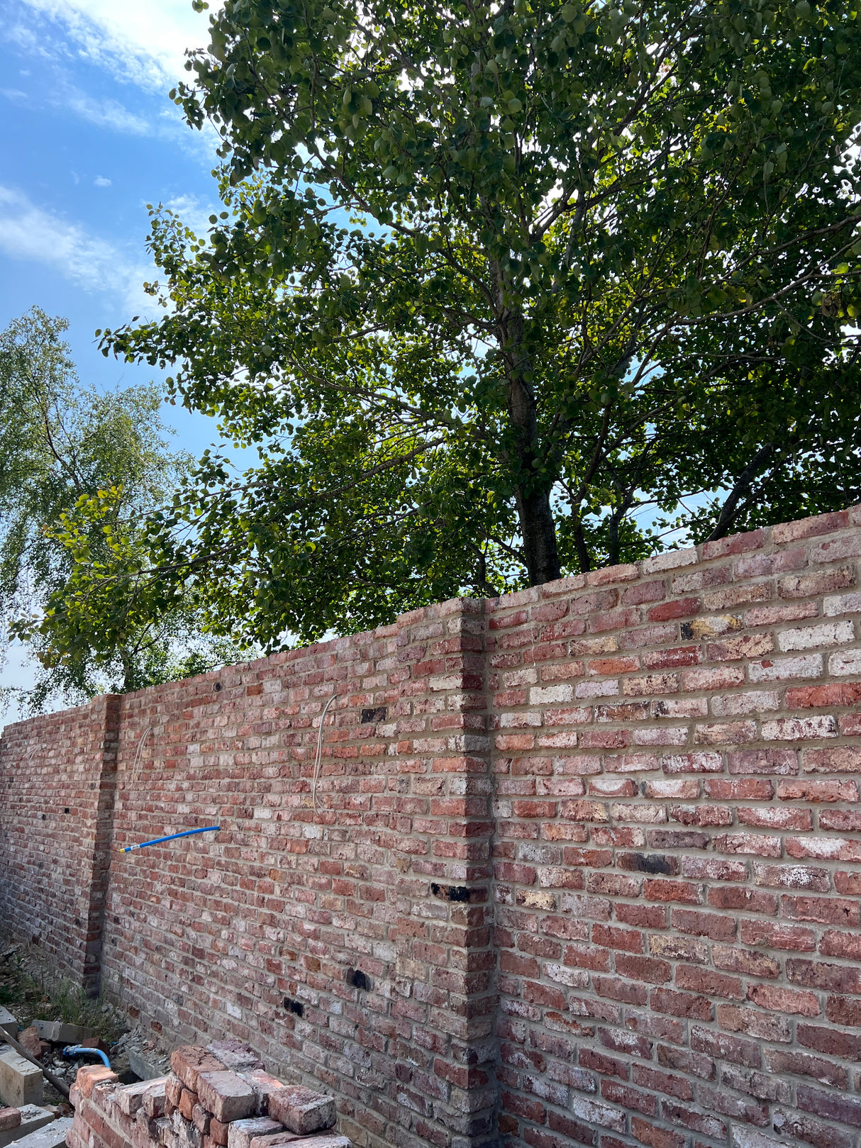 Reclaimed Brick Walled Garden in Warwickshire