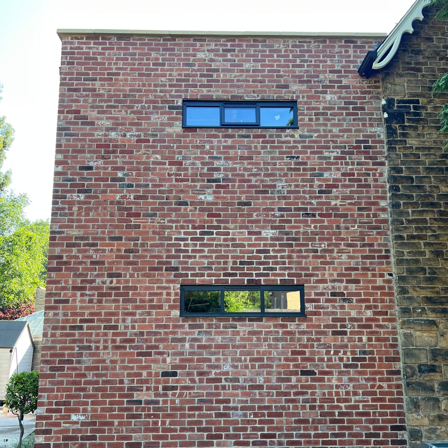 Reclaimed Red Brick Contemporary House Extensions on Ecclesall Road, Sheffield