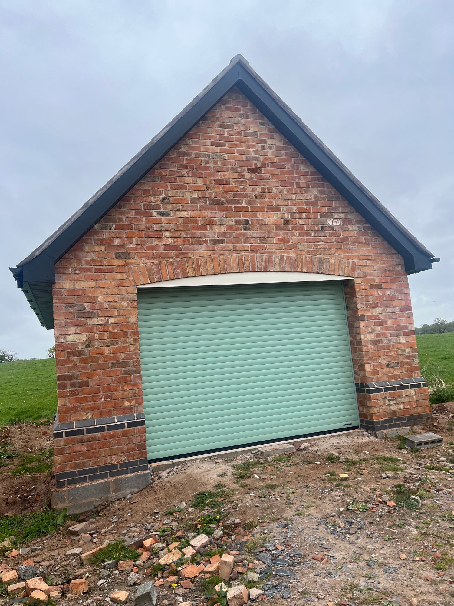 New Build House in Cheshire Constructed with Reclaimed Worcester Wirecut Bricks
