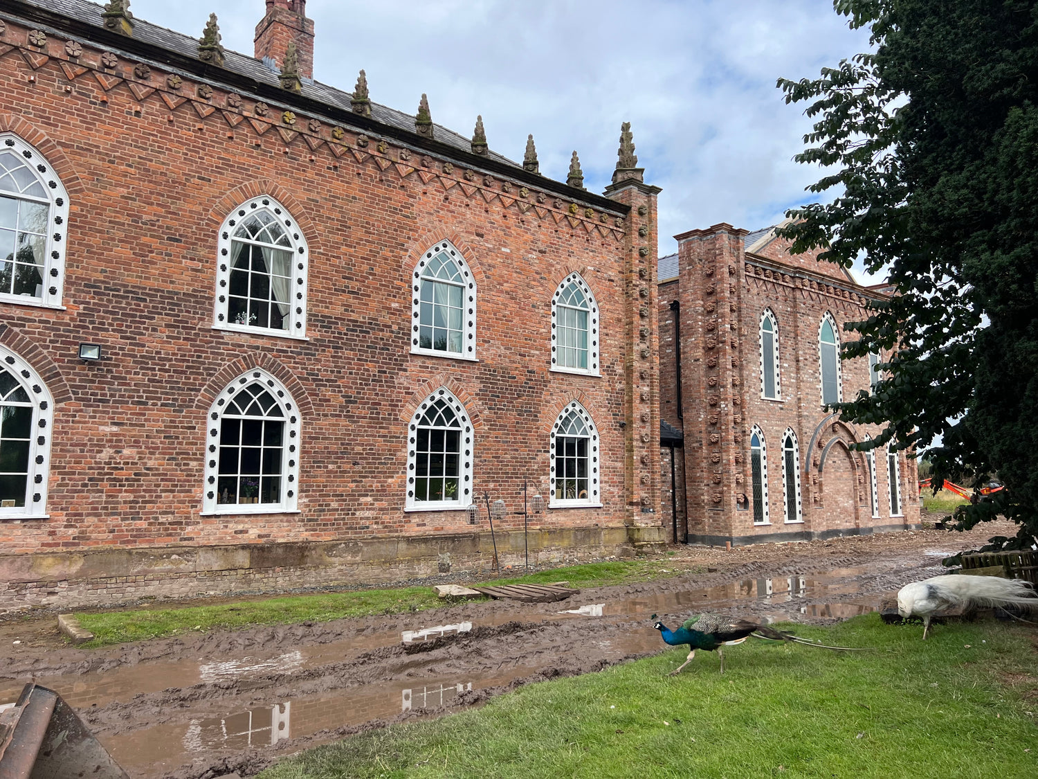 Reclaimed Brick Build at Over Tabley Hall, Knutsford, Cheshire