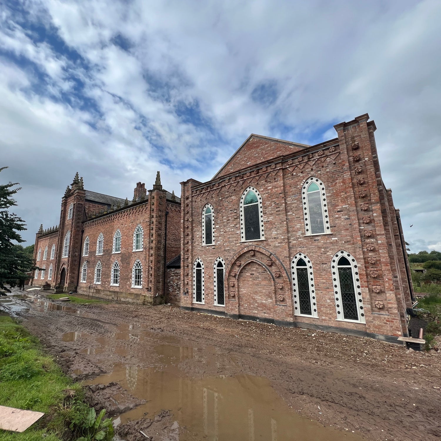 Reclaimed Brick Build at Over Tabley Hall, Knutsford, Cheshire