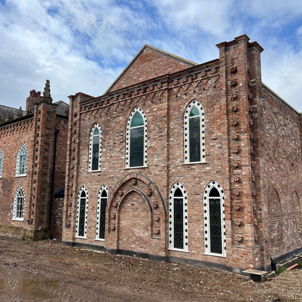 Reclaimed Brick Build at Over Tabley Hall, Knutsford, Cheshire