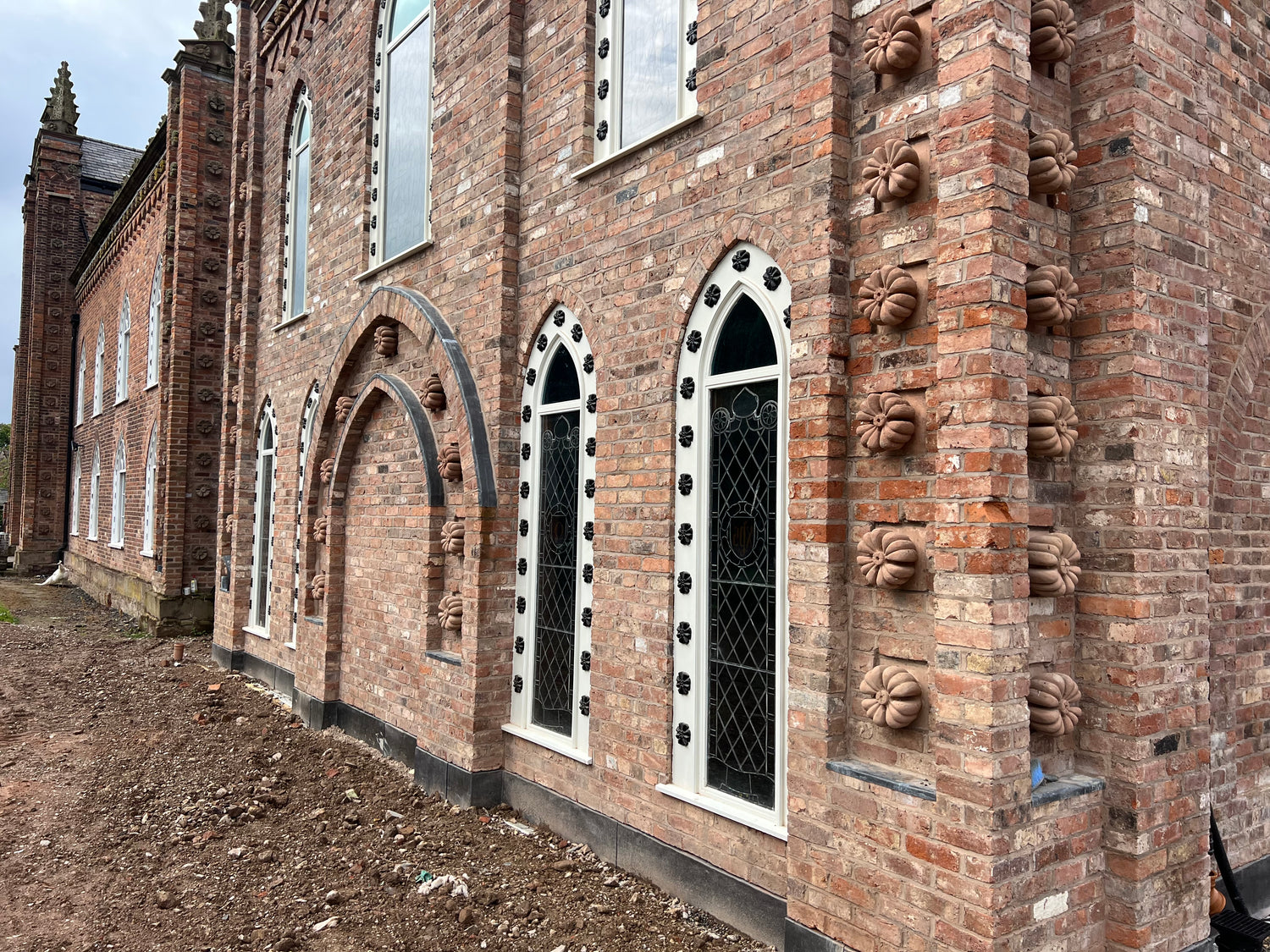 Reclaimed Brick Build at Over Tabley Hall, Knutsford, Cheshire