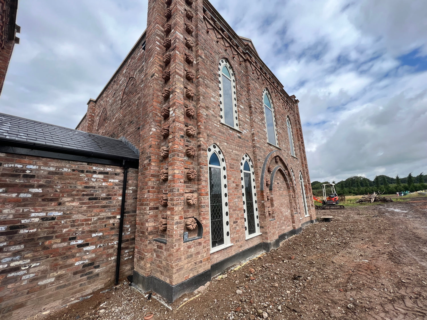 Reclaimed Brick Build at Over Tabley Hall, Knutsford, Cheshire