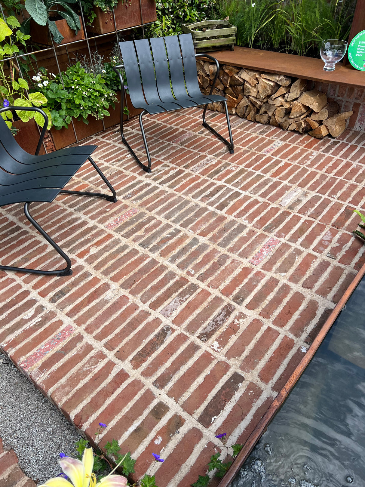 Brick Yard Garden - RHS Tatton Flower Shower 2023