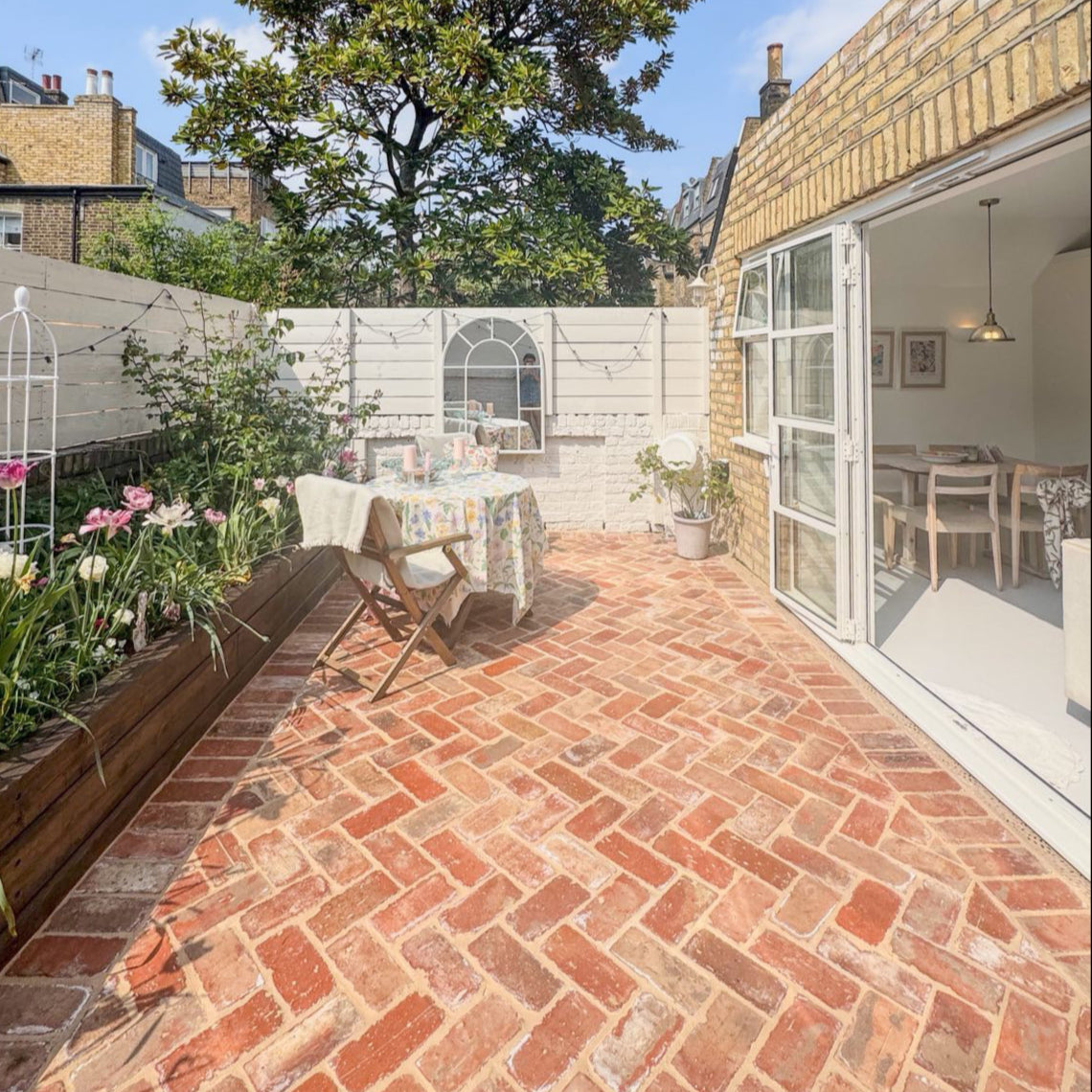 Reclaimed Clay Paving Brick in London