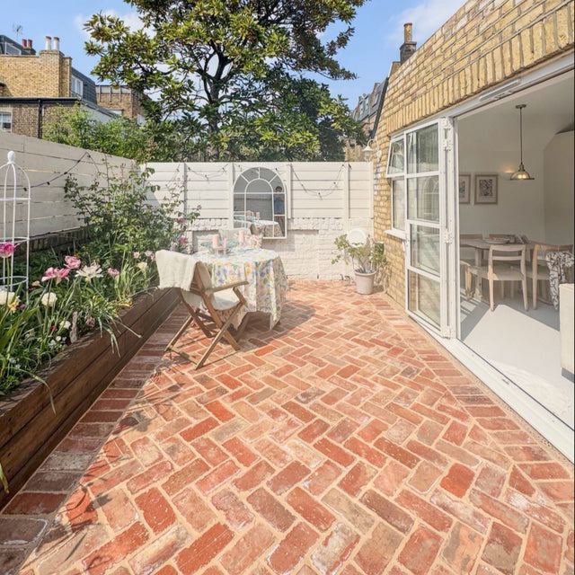 Reclaimed Clay Paving Brick in London
