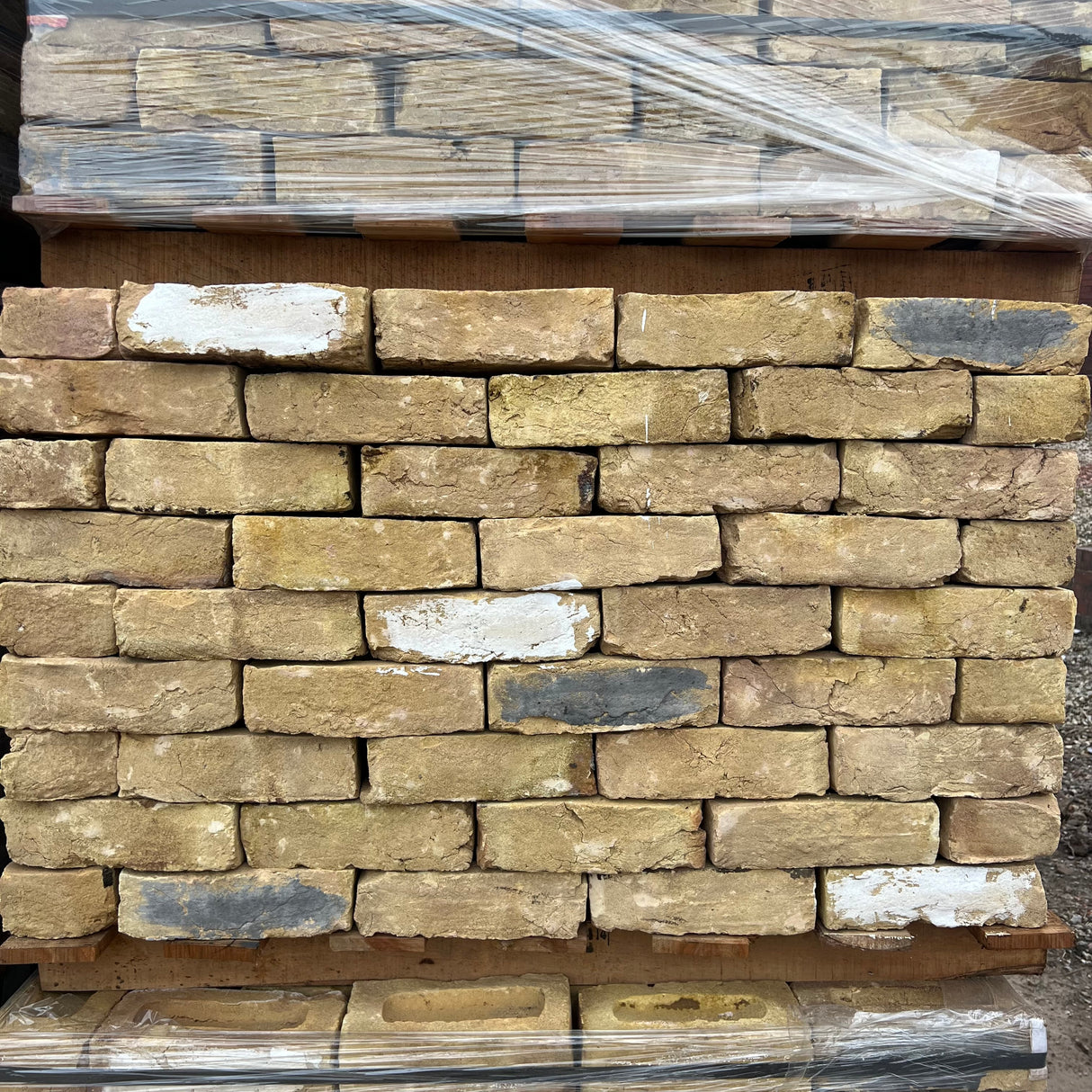 Reclamation London Multi Yellow Stock Handmade Brick | Pack of 360 Bricks | Free Delivery