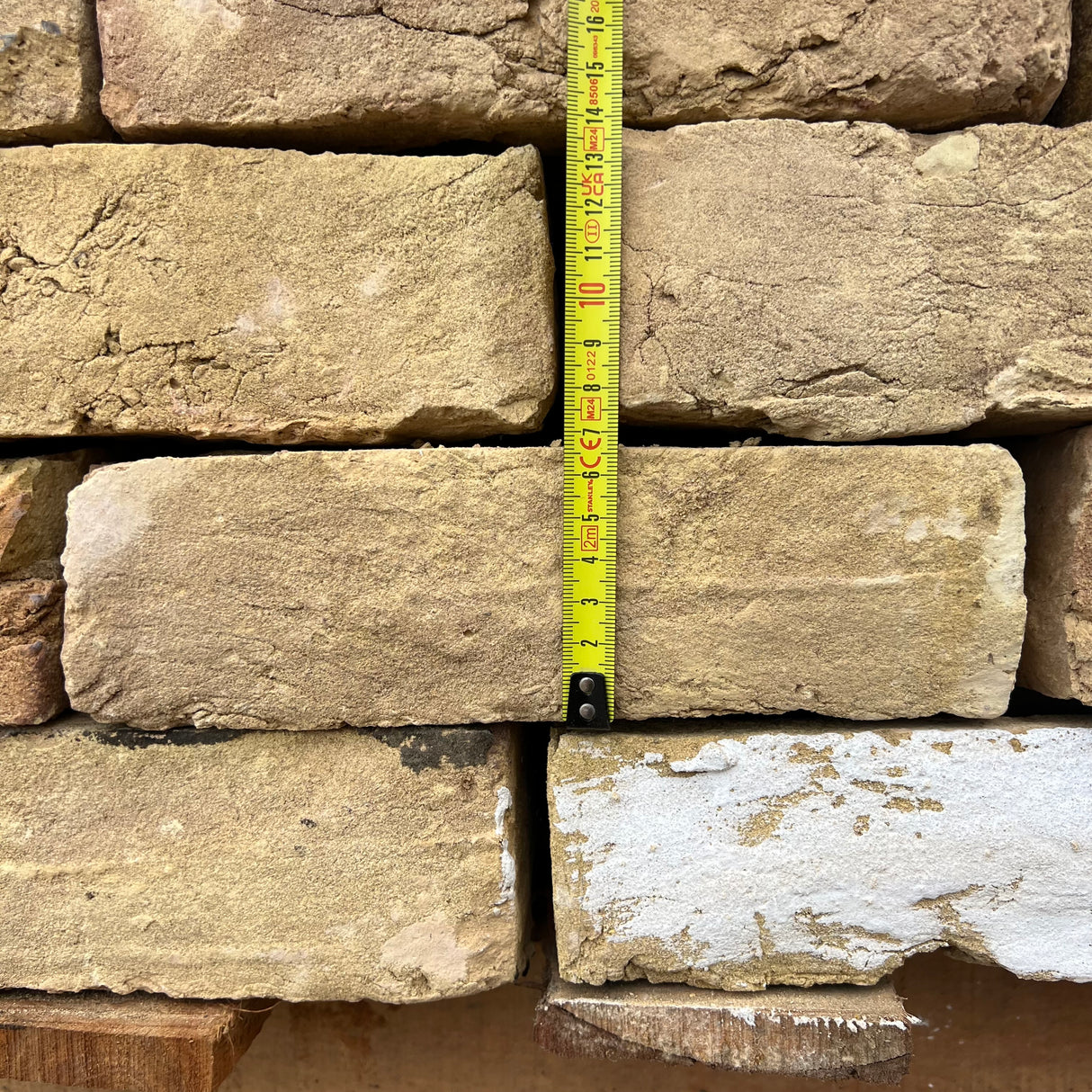 Reclamation London Multi Yellow Stock Handmade Brick | Pack of 360 Bricks | Free Delivery