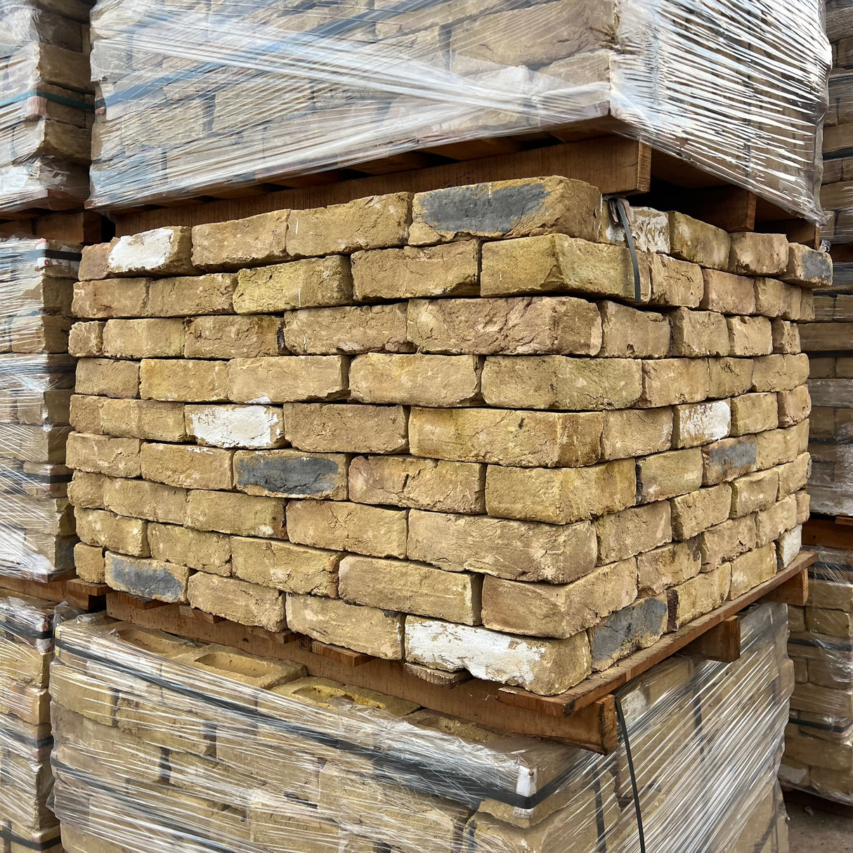 Reclamation London Multi Yellow Stock Handmade Brick | Pack of 360 Bricks | Free Delivery