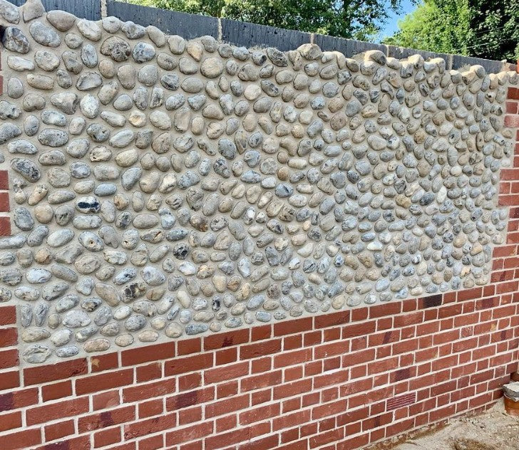 White flint stone walling | Britannia Stone Reclamation