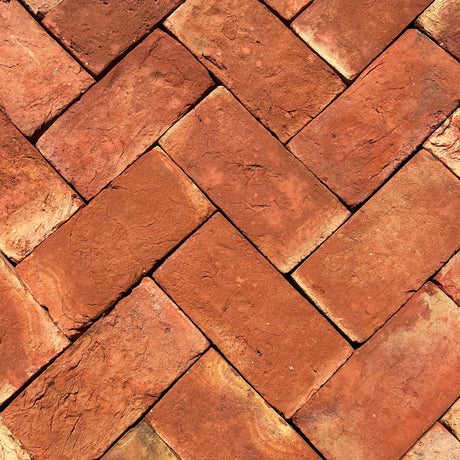 New Arundel Red Handmade Clay Paving Brick Paver - Reclaimed Brick Company