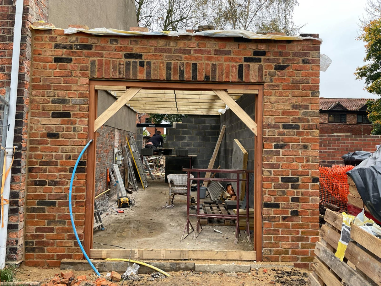 Reclaimed Brick House Extension Grantham