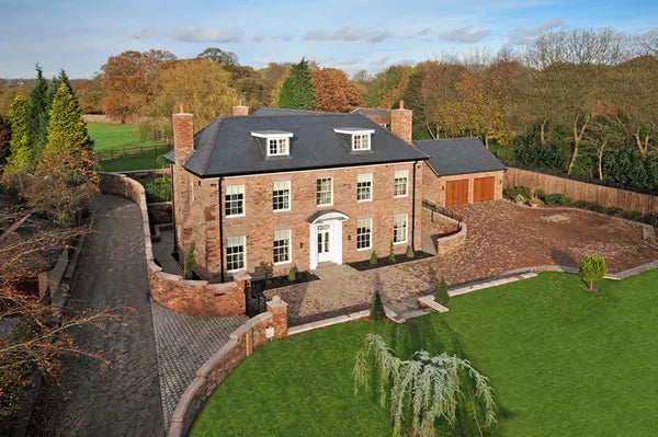 Victorian Style House Built Using Reclaimed Brick in Rugeley