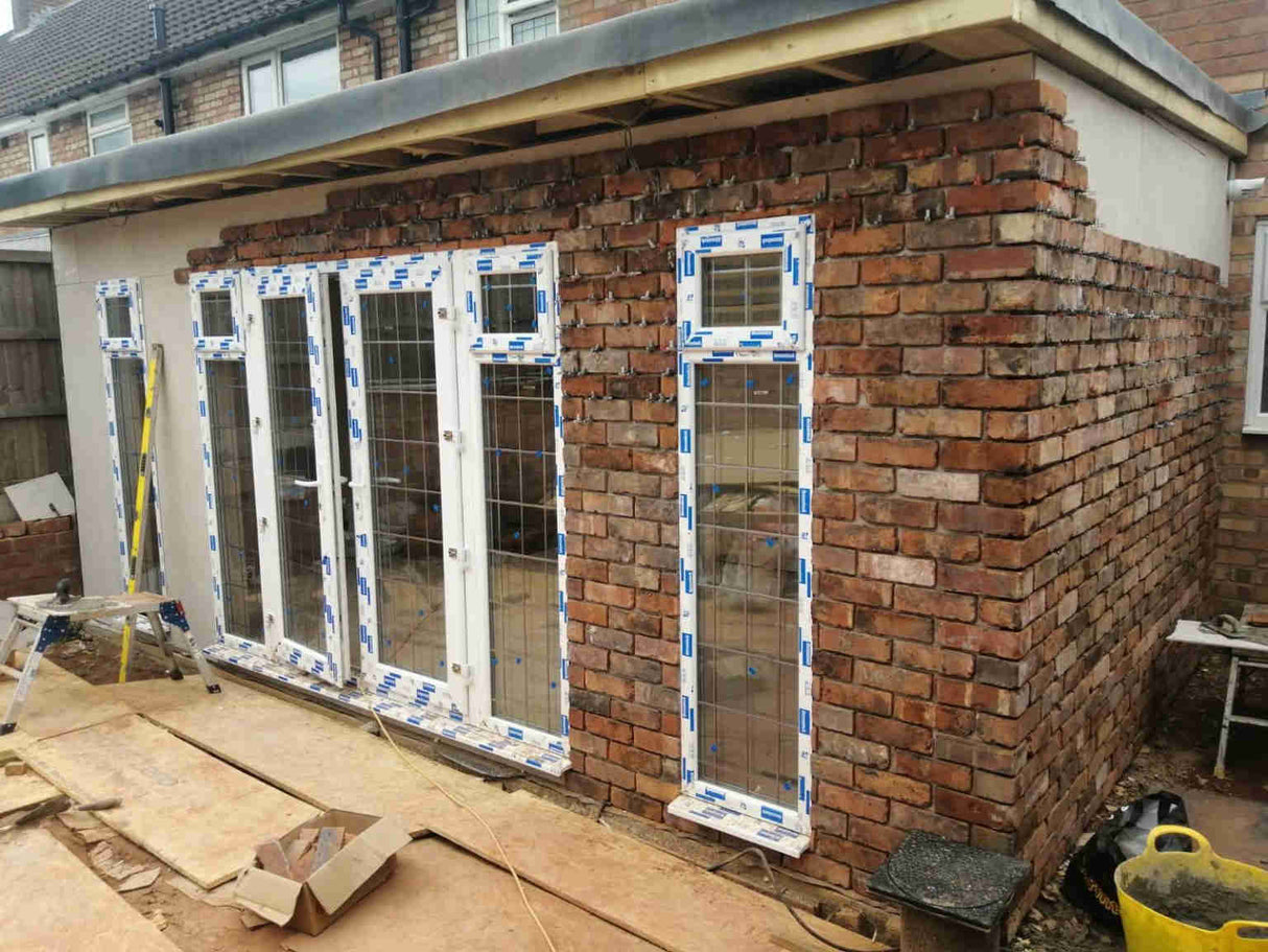Brick Slip External Extension matched to existing house brickwork