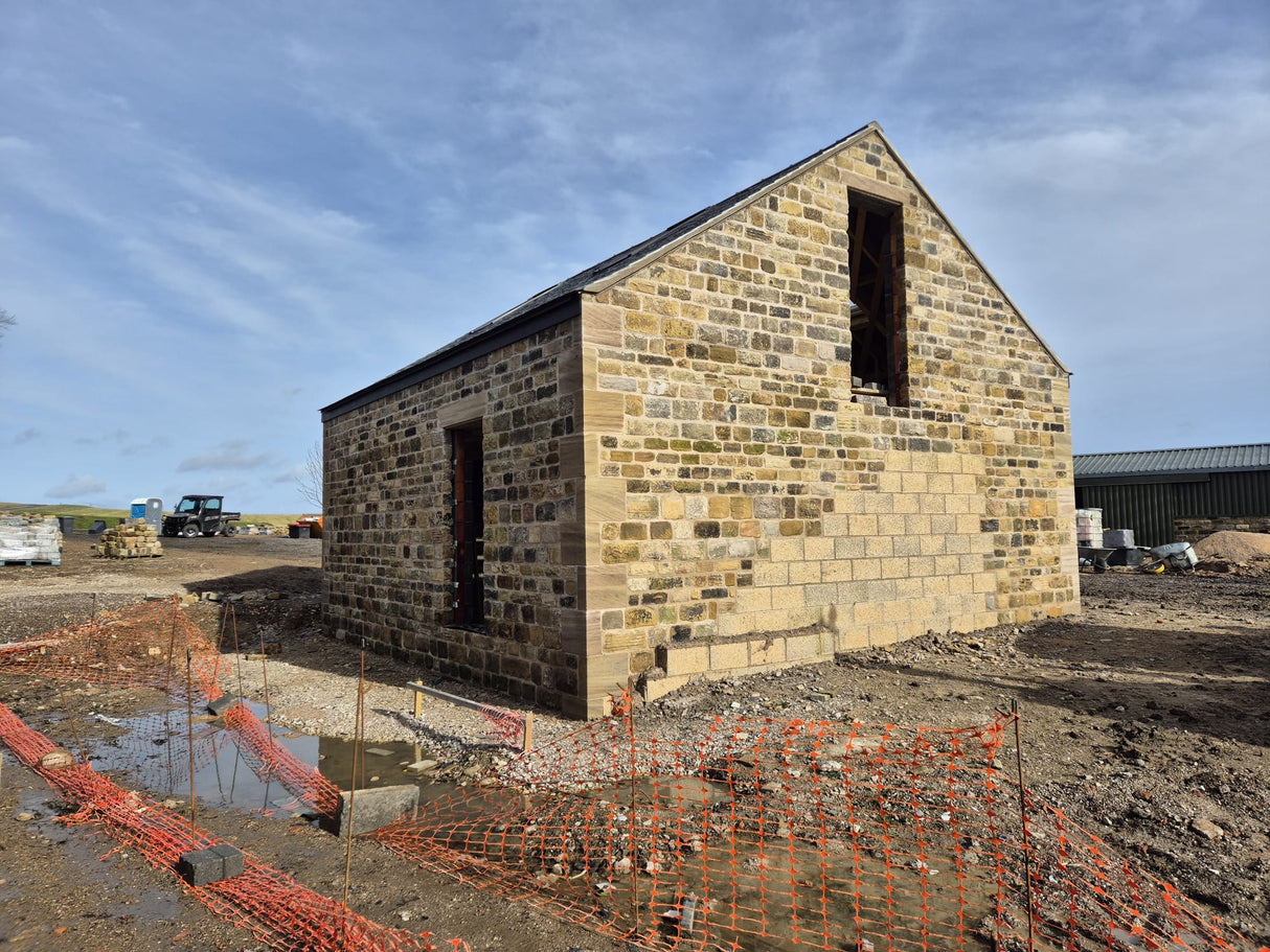 Reclaimed Stone House Build in Bradford