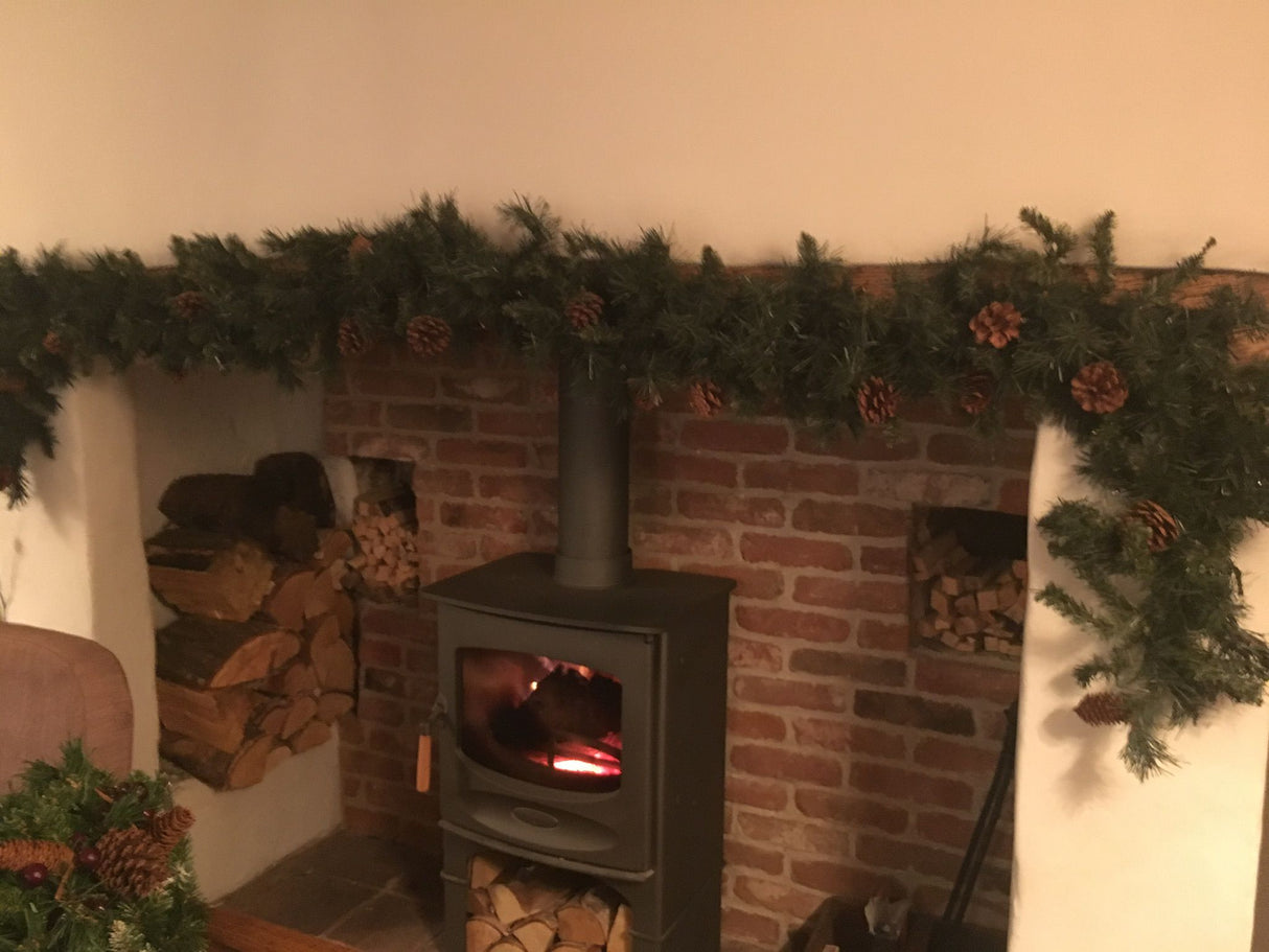 Reclaimed Georgian Brick Slip Fireplace