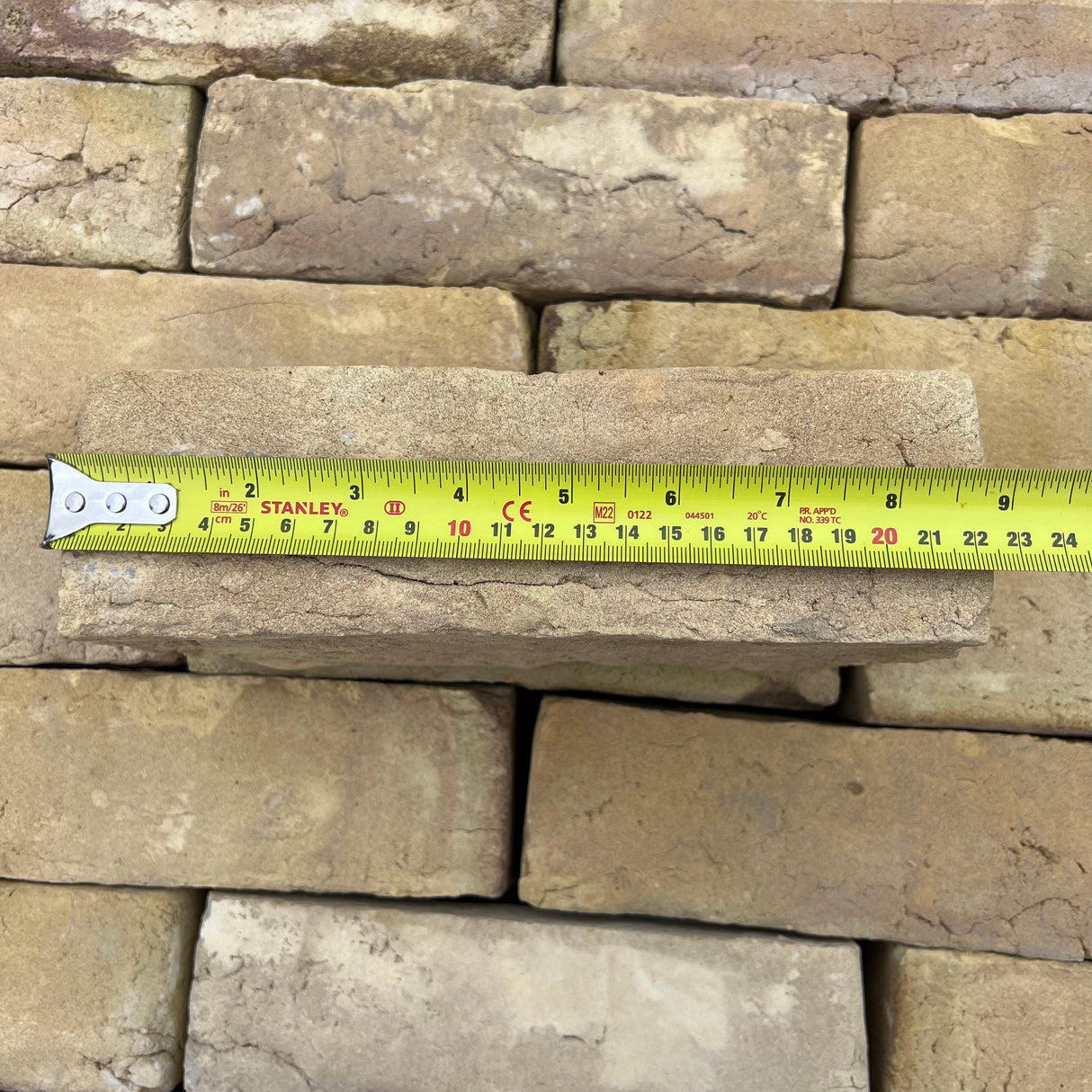 Reclamation London Yellow Stock Imperial Handmade Brick | Pack of 400 Bricks | Free Delivery - Reclaimed Brick Company