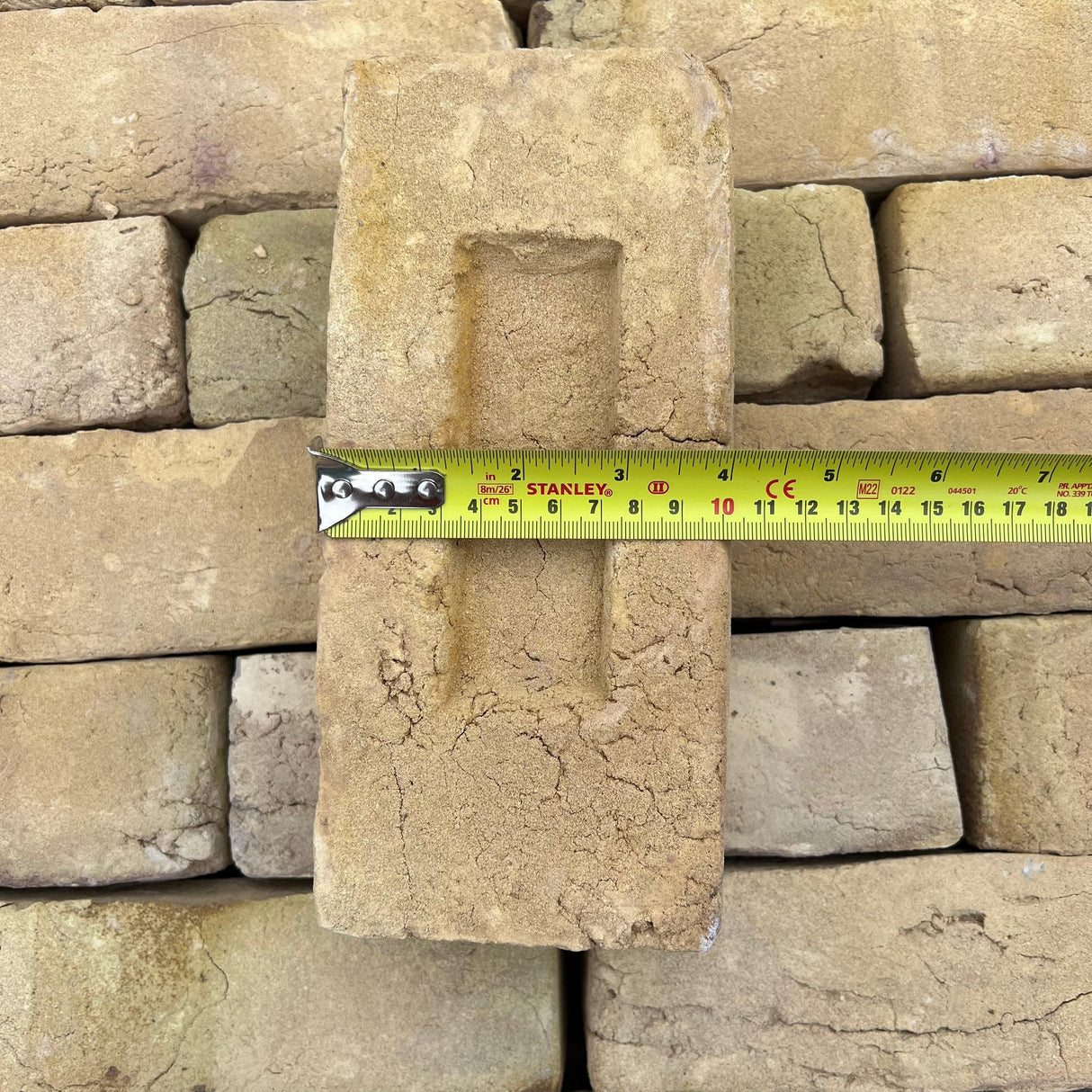 Reclamation London Yellow Stock Imperial Handmade Brick | Pack of 400 Bricks | Free Delivery - Reclaimed Brick Company