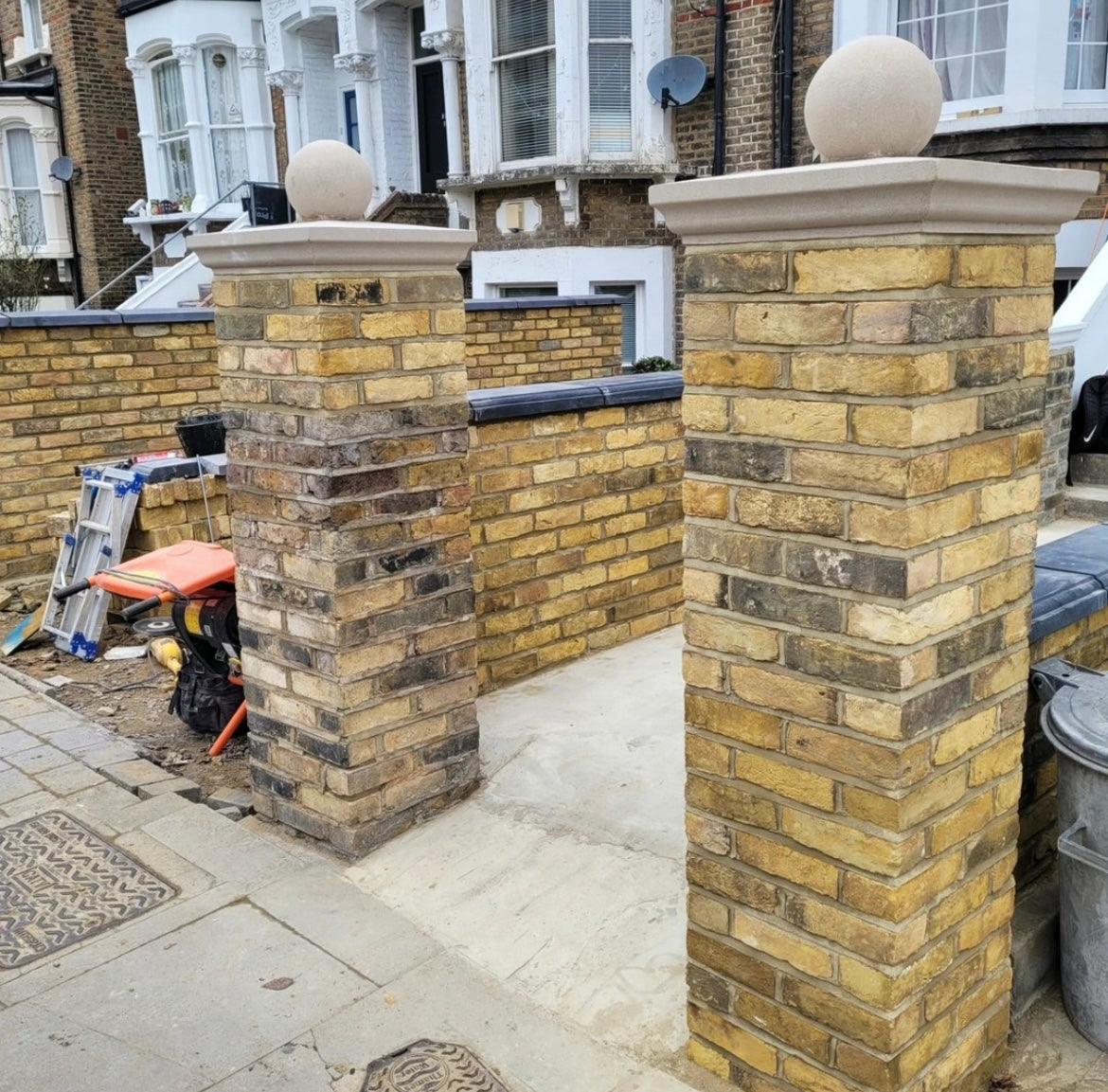 Reclamation London Yellow Stock Imperial Handmade Brick | Pack of 400 Bricks | Free Delivery - Reclaimed Brick Company