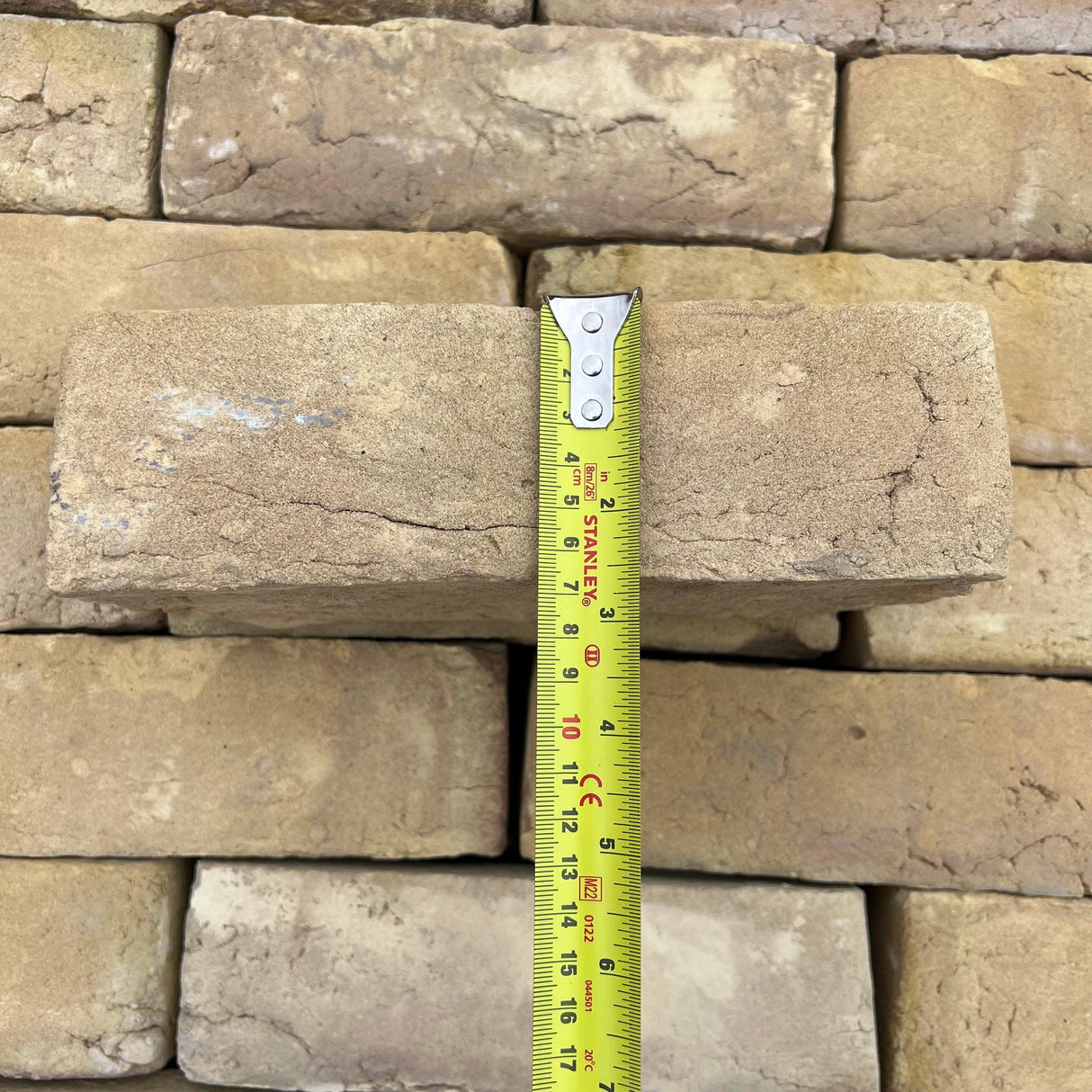 Reclamation London Yellow Stock Imperial Handmade Brick | Pack of 400 Bricks | Free Delivery - Reclaimed Brick Company
