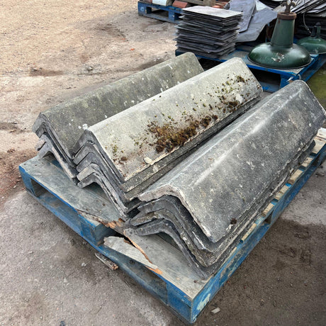 Concrete Ridge Tile - Reclaimed Brick Company