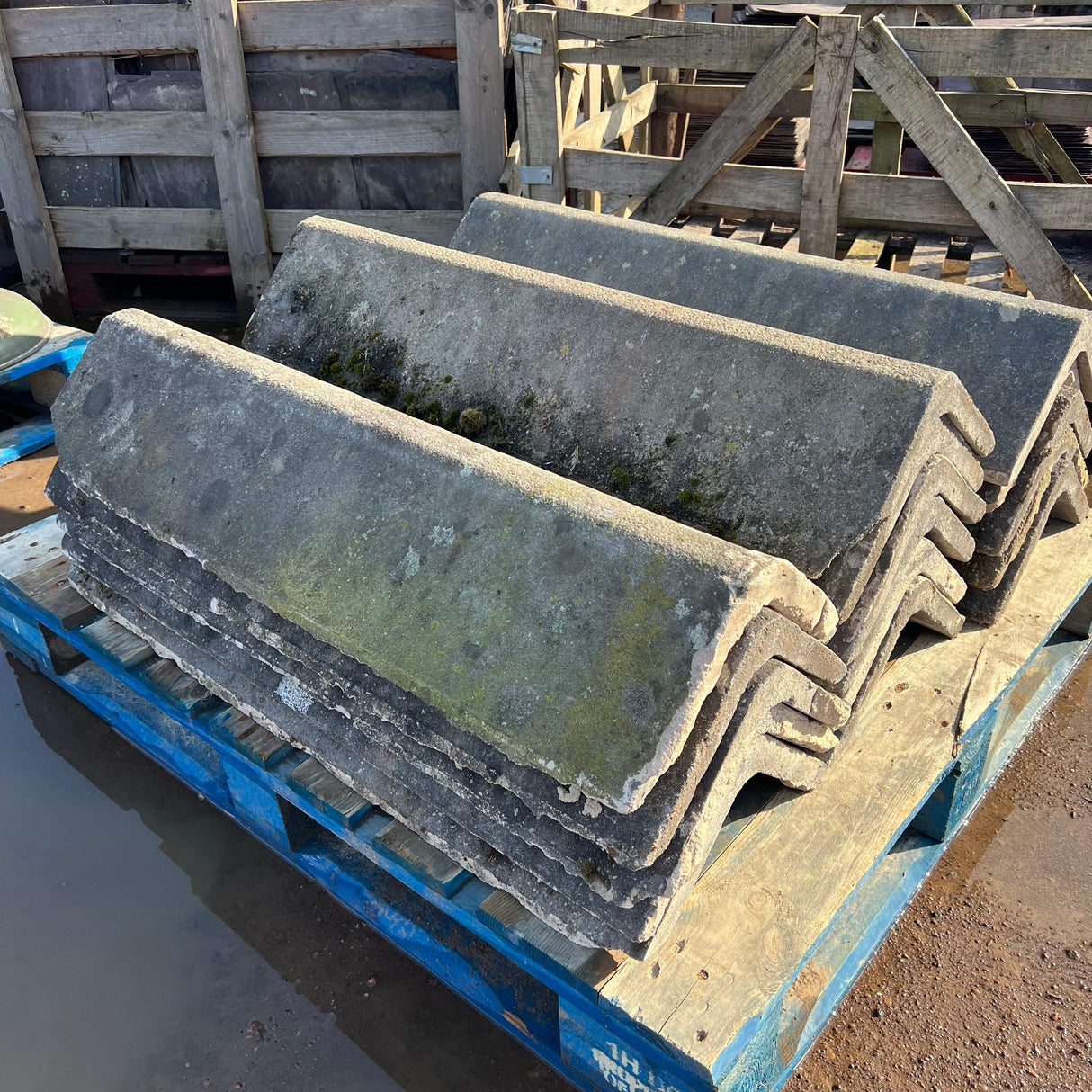 Concrete Ridge Tile - Reclaimed Brick Company