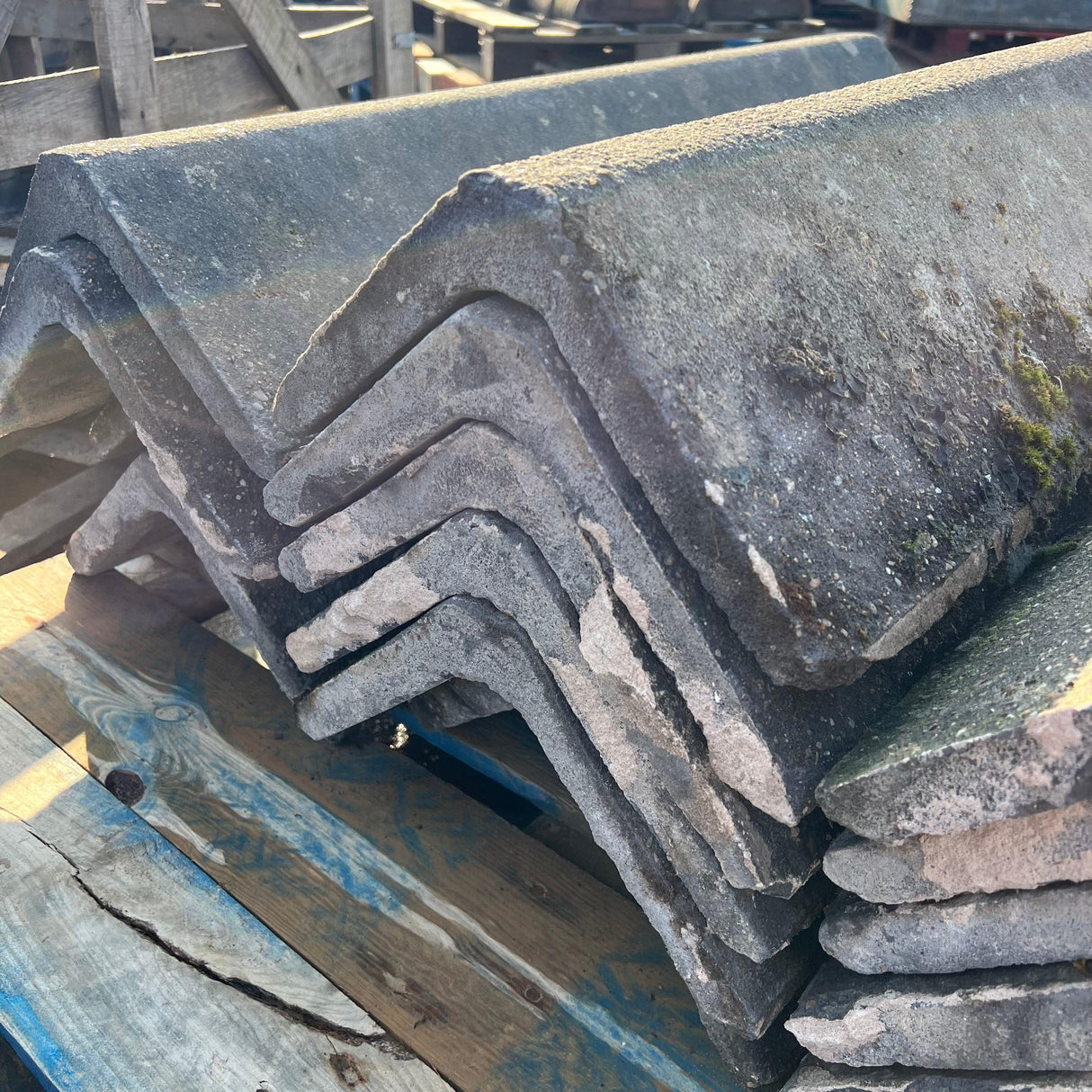 Concrete Ridge Tile - Reclaimed Brick Company