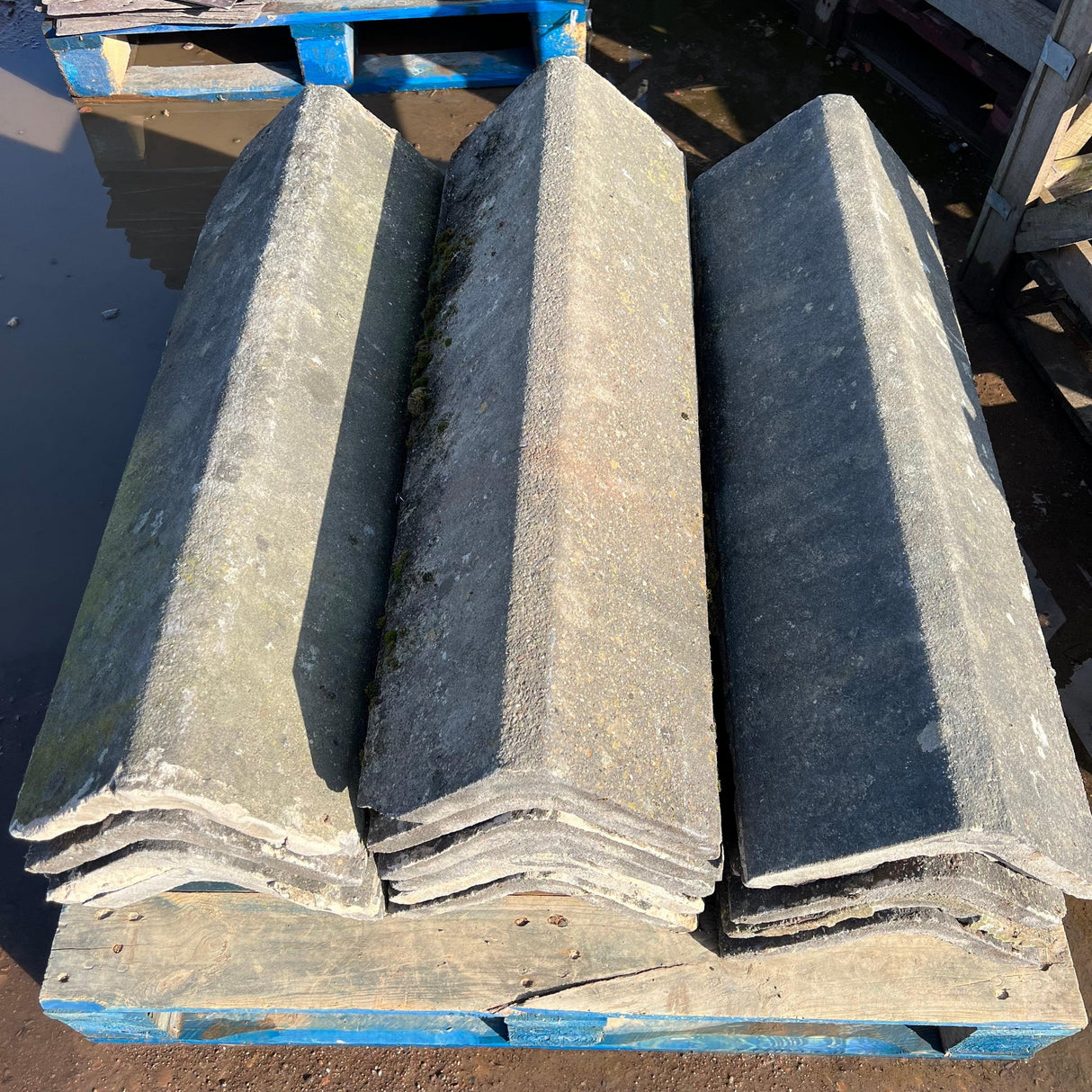 Concrete Ridge Tile - Reclaimed Brick Company