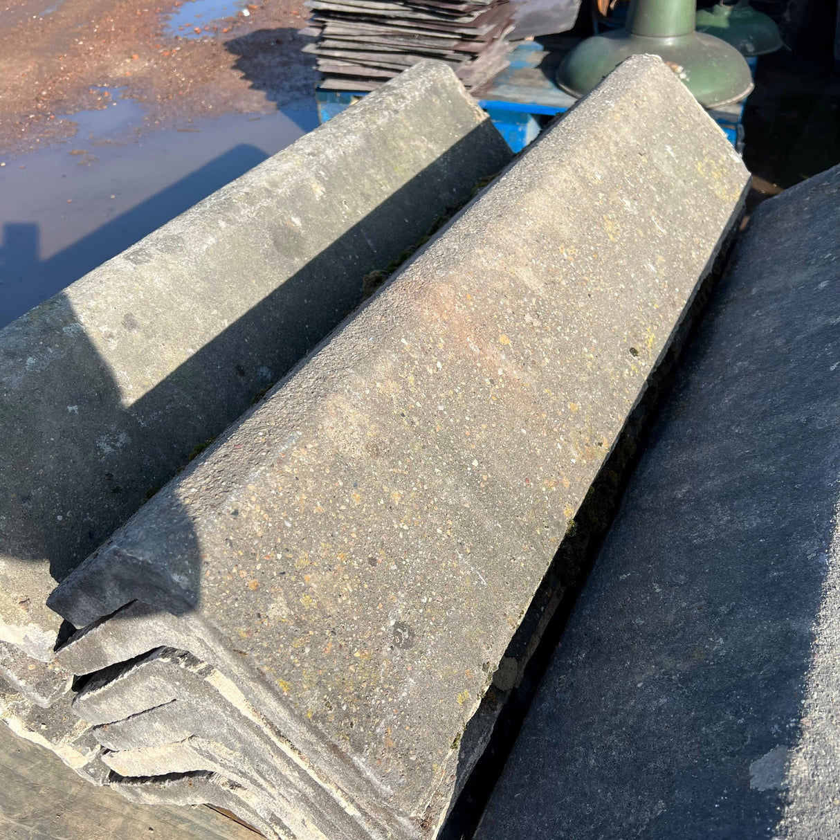 Concrete Ridge Tile - Reclaimed Brick Company