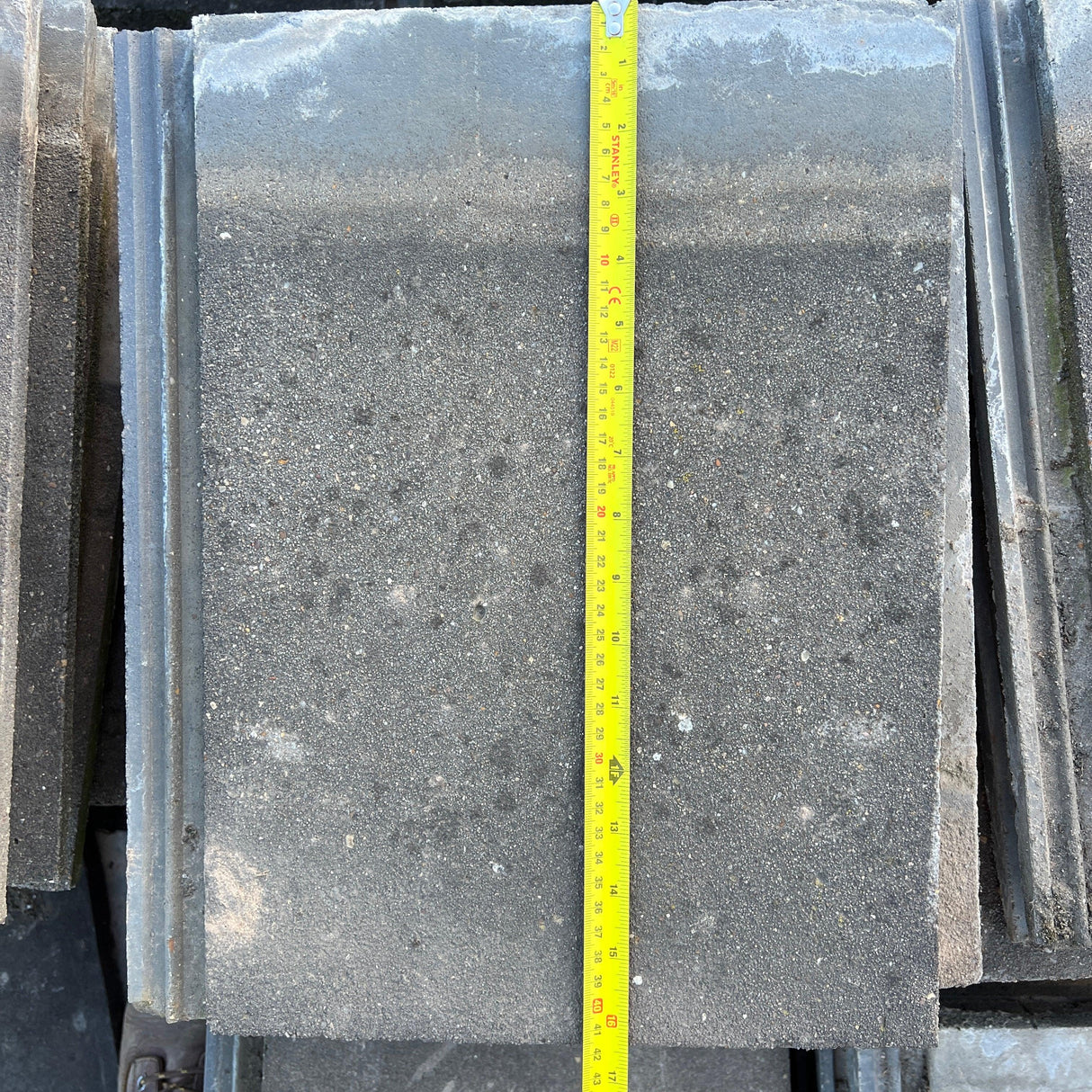 Concrete Roof Tile - 16” x 13”