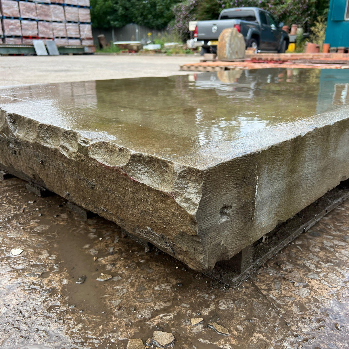 Enormous Reclaimed Slab Flag Stone - Reclaimed Brick Company