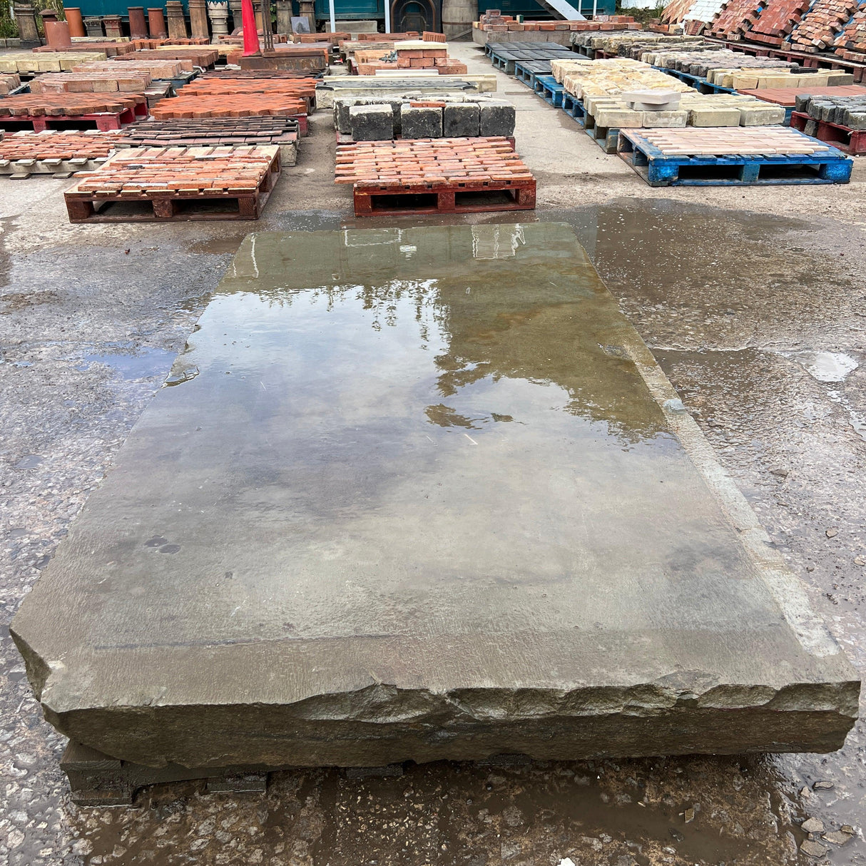 Enormous Reclaimed Slab Flag Stone - Reclaimed Brick Company