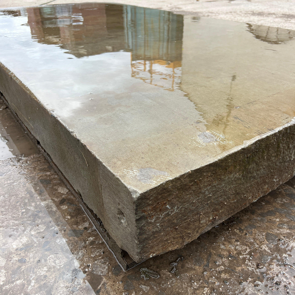 Enormous Reclaimed Slab Flag Stone - Reclaimed Brick Company