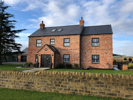 Family Home Built Using Reclaimed Bricks, Nottingham - Reclaimed Brick Company