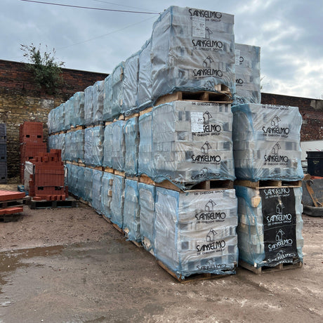 Fornace S.ANSELMO Corso Aqua White Linear Brick - Italian Bricks - Reclaimed Brick Company