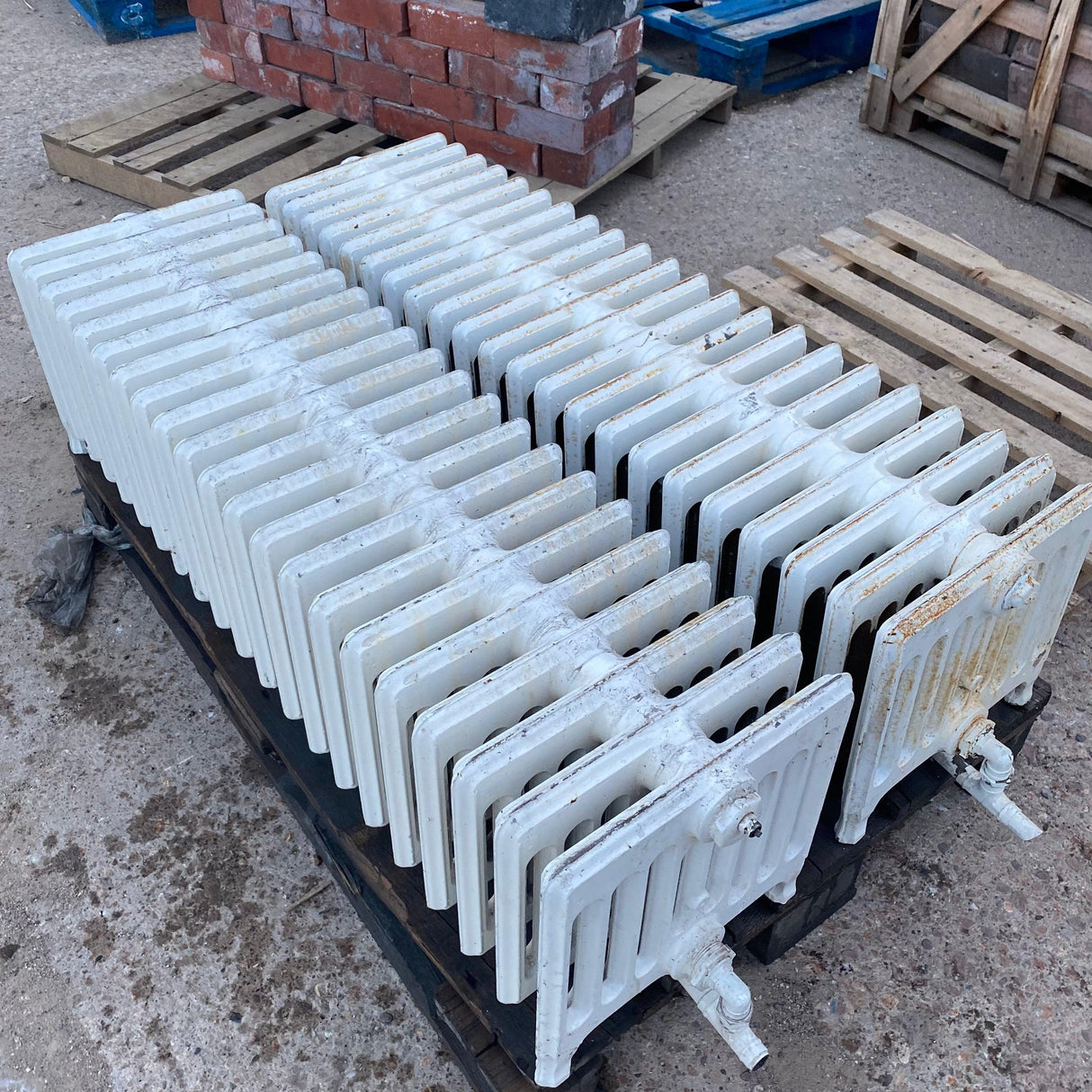 Genuine ‘’Chubby Churchill’’ Cast Iron Radiators - Reclaimed Brick Company