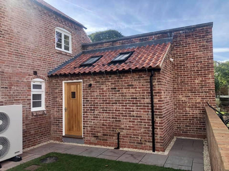 House Extension using Reclaimed Handmade Bricks, Norfolk - Reclaimed Brick Company