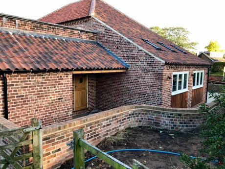 House Extension using Reclaimed Handmade Bricks, Norfolk - Reclaimed Brick Company