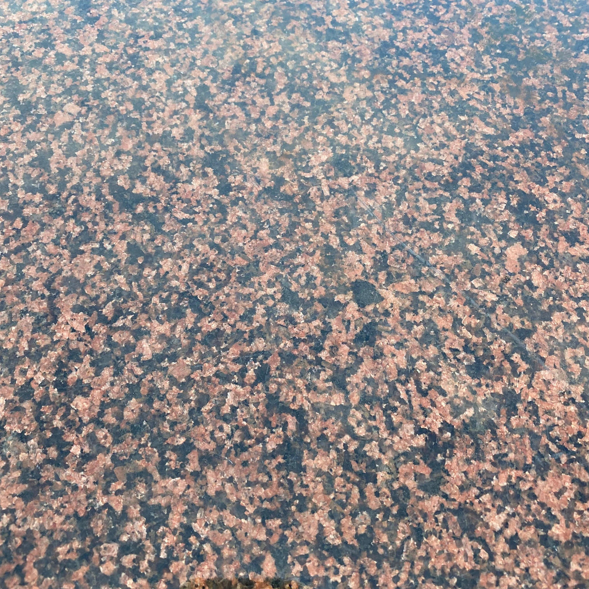 Huge 1950’s Industrial Pink Granite Surface Worktop Slab - Reclaimed Brick Company