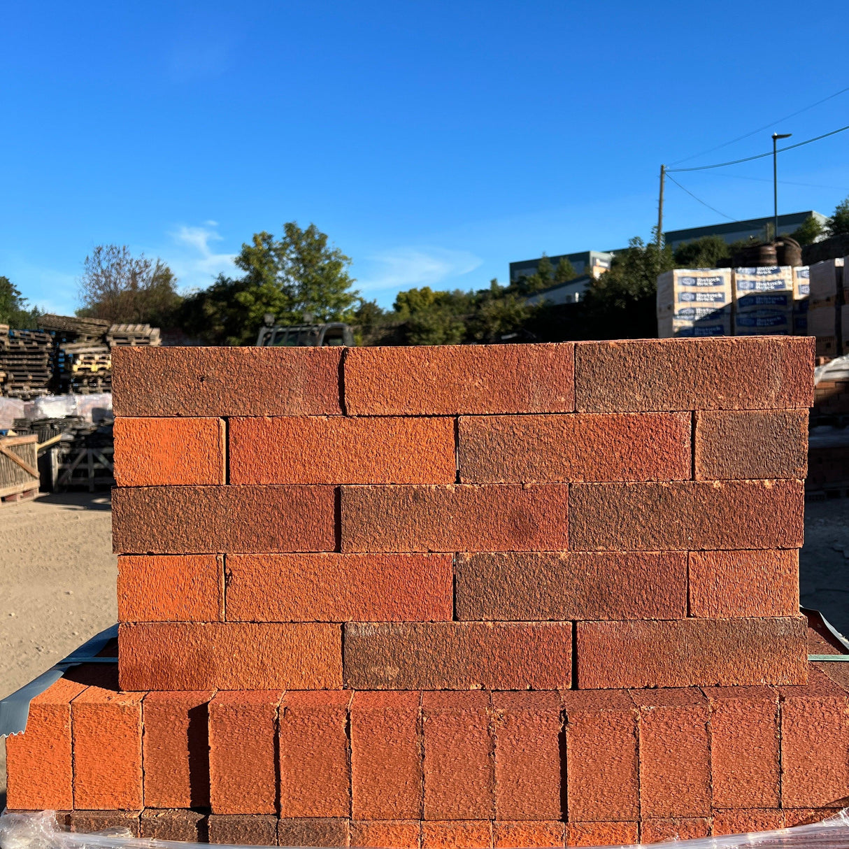 Alderley Red Facing Bricks - Reclaimed Brick Company