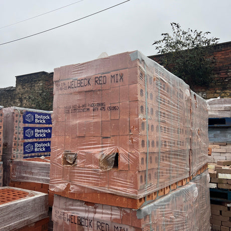 Ibstock Welbeck Red Mixture Facing Bricks - Packs of 475 - Reclaimed Brick Company