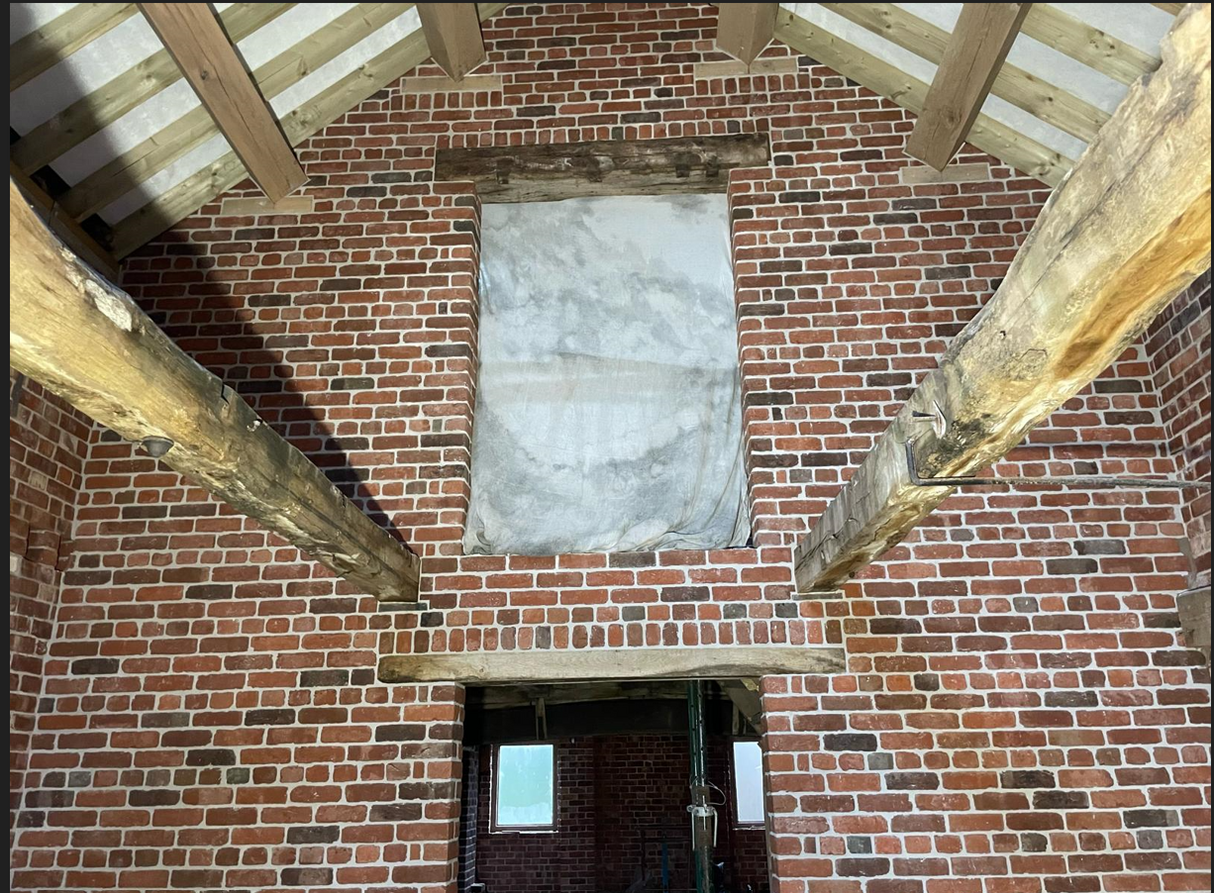 Barn Conversion Using Heritage Bricks in Lincoln