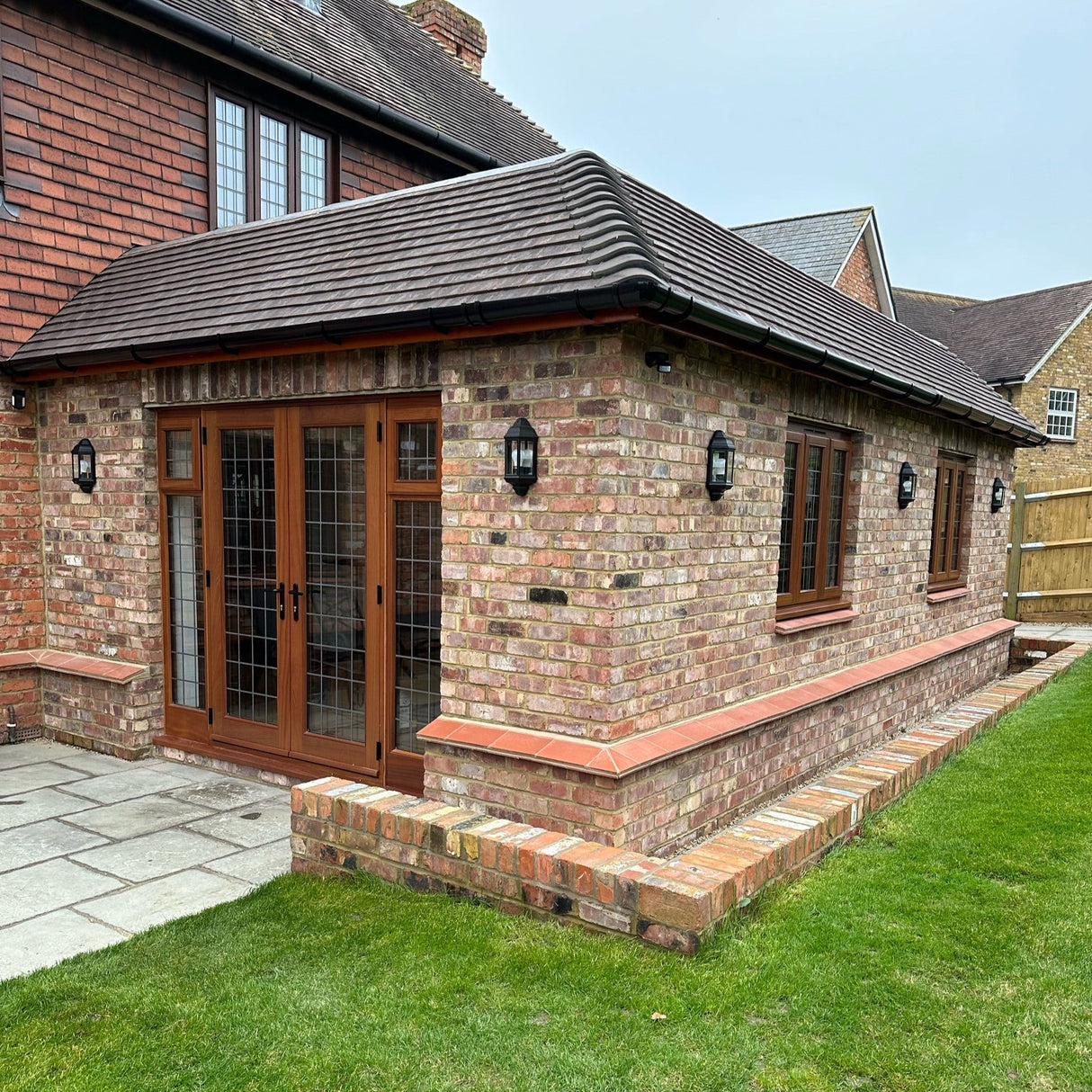 Reclaimed Cheshire Brick House Extension