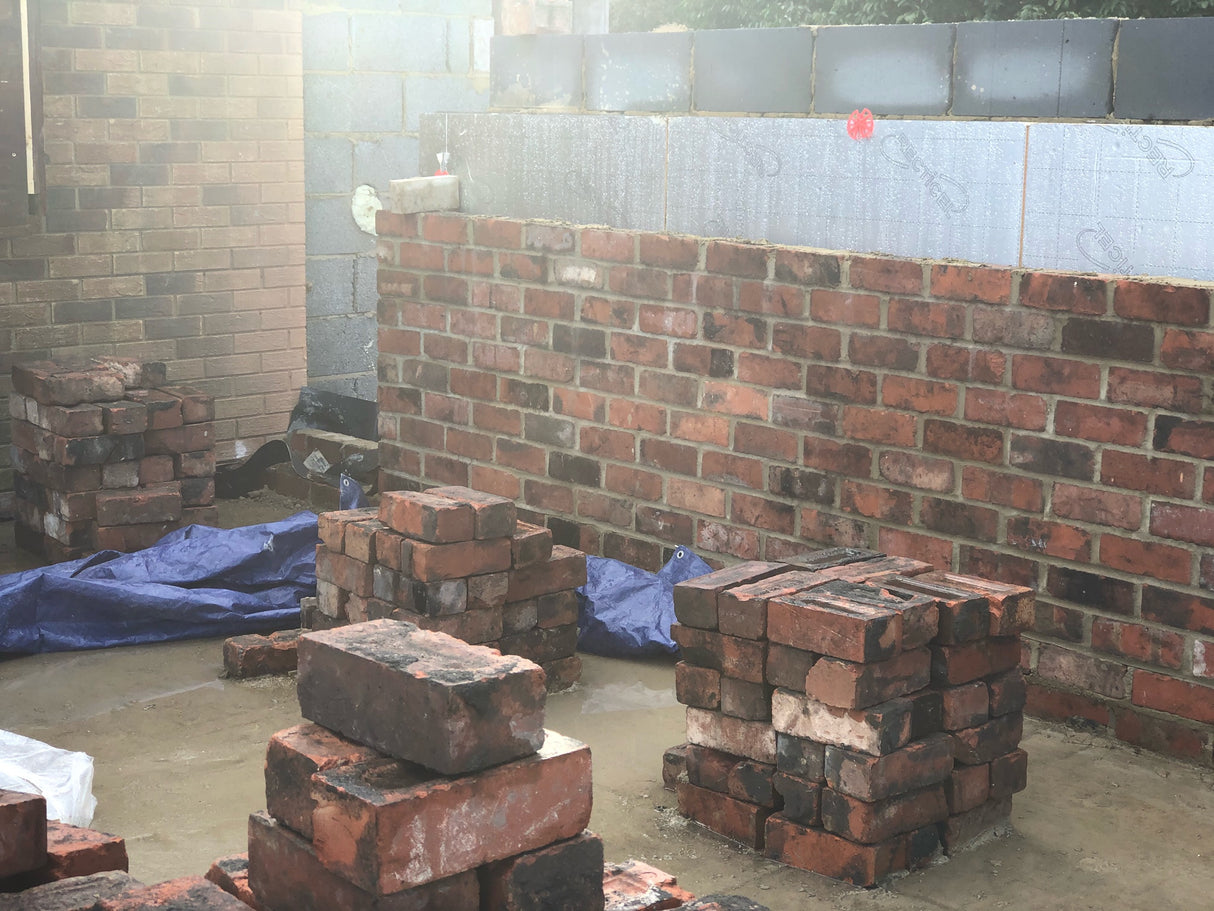 Reclaimed Brick Car Collection Garage Built in Poole, 2021