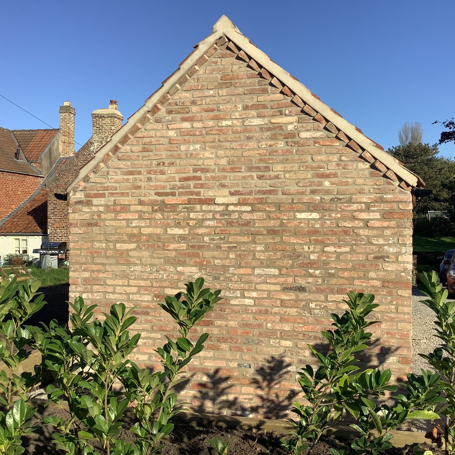 Reclaimed Georgian Handmade Brick Garage in Dorset
