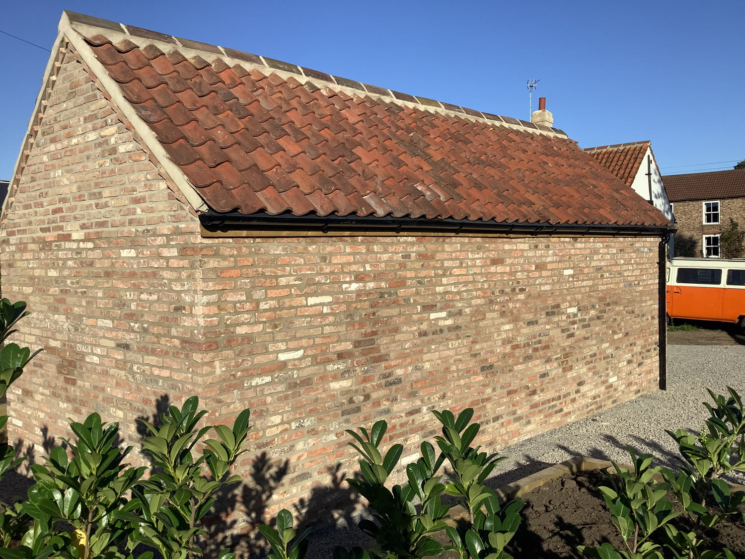 Reclaimed Georgian Handmade Brick Garage in Dorset